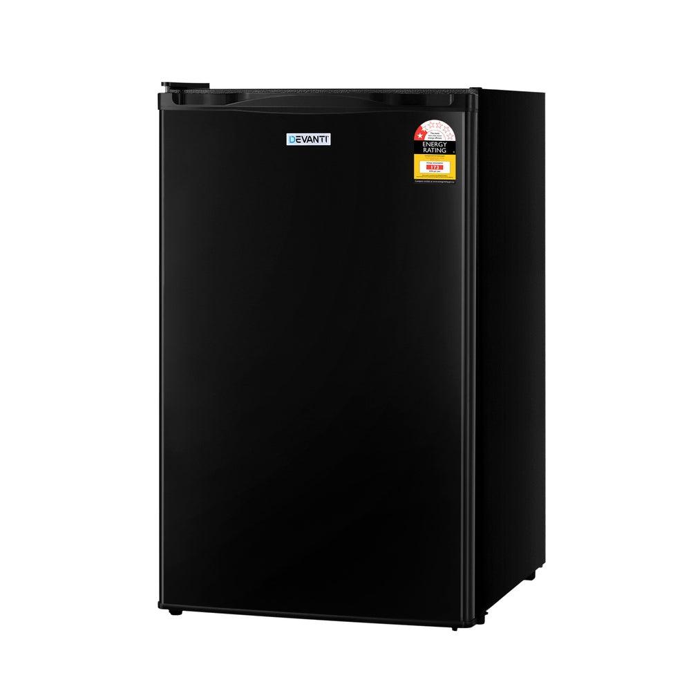 Buy Devanti 110L Bar Fridge Black discounted | Products On Sale Australia