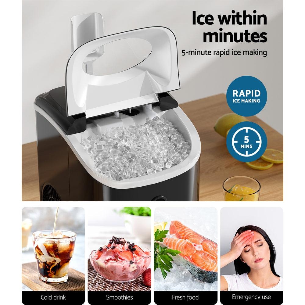 Buy Devanti 15kg Nugget Ice Maker Machine discounted | Products On Sale Australia