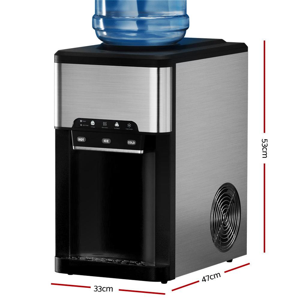 Buy Devanti 20kg Ice Maker Machine with Water Dipenser discounted | Products On Sale Australia