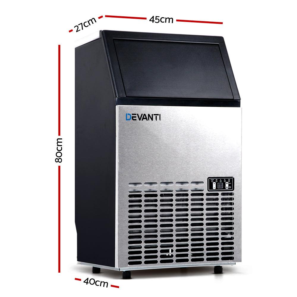 Buy Devanti 60kg Commercial Ice Maker Machine discounted | Products On Sale Australia