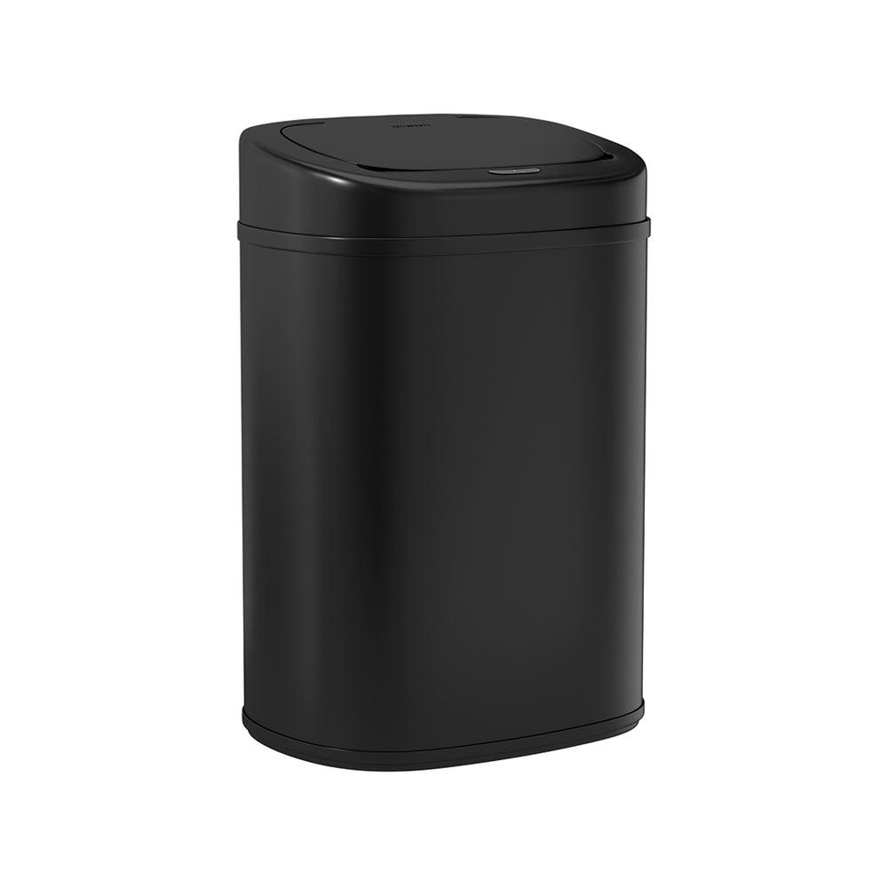 Buy Devanti 82L Motion Sensor Bin Rubbish Automatic Black discounted | Products On Sale Australia