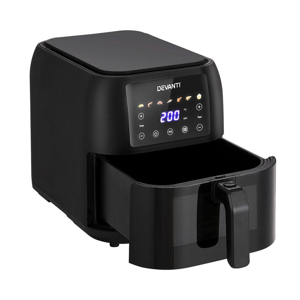 Buy Devanti Air Fryer 8L LCD Fryers discounted | Products On Sale Australia