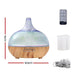 Buy Devanti Aroma Diffuser Aromatherapy 3D Glass 400ml discounted | Products On Sale Australia