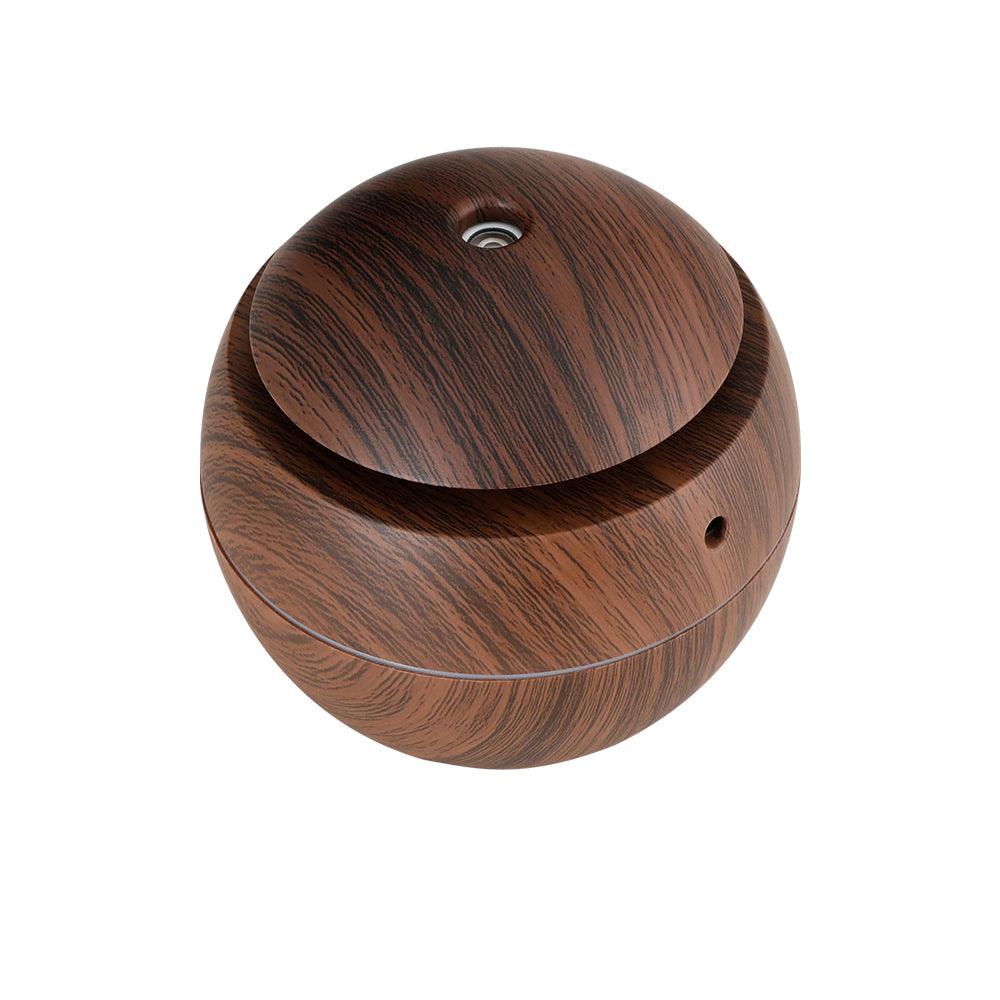 Buy Devanti Aroma Diffuser Aromatherapy Dark Wood 130ml discounted | Products On Sale Australia