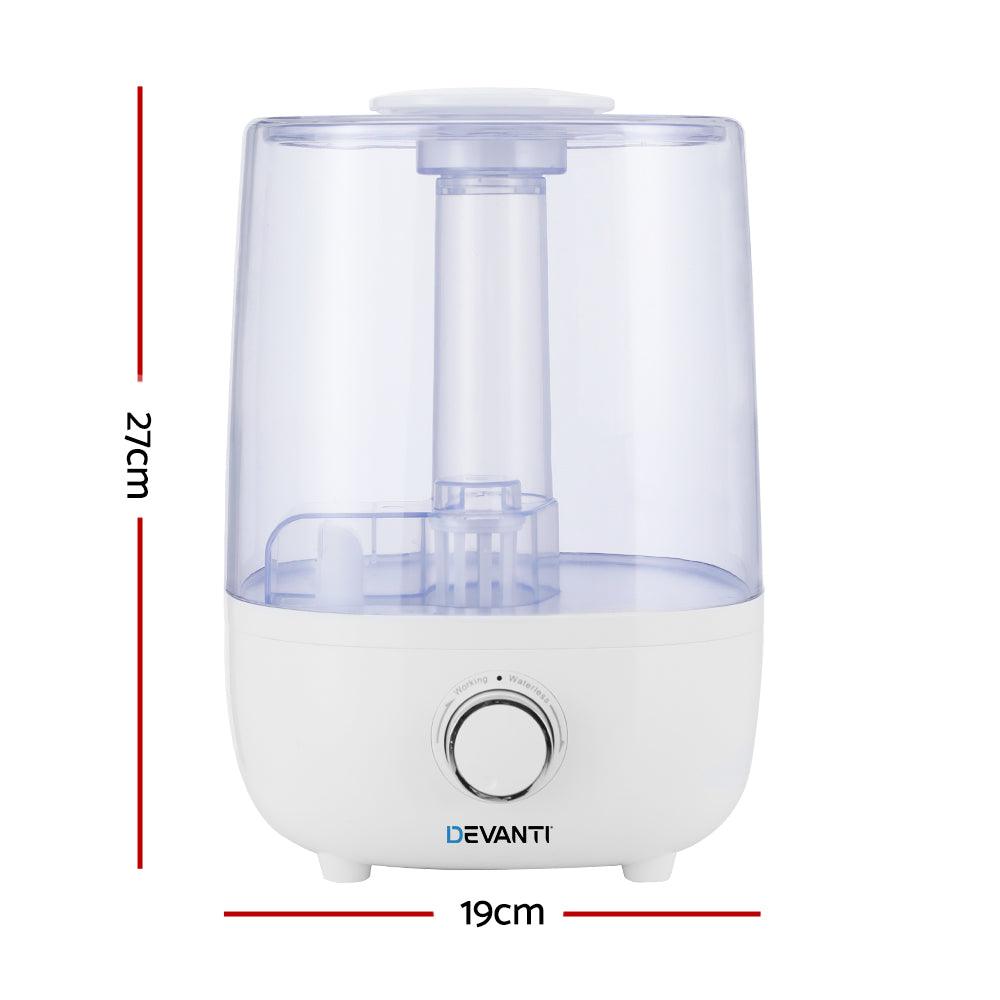 Buy Devanti Aroma Diffuser Aromatherapy Humidifier 4L discounted | Products On Sale Australia