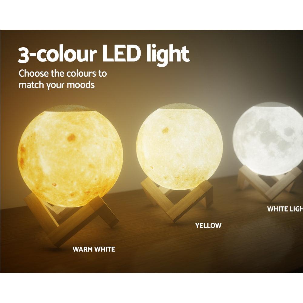 Buy Devanti Aroma Diffuser Aromatherapy Moon Lamp 880ml discounted | Products On Sale Australia