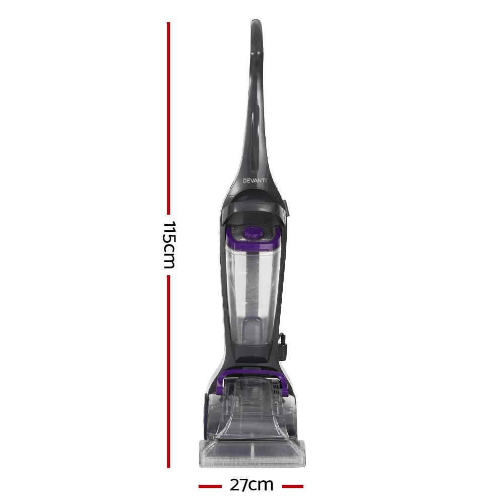 Buy Devanti Carpet Washer Handheld Vacuum Cleaner 800W discounted | Products On Sale Australia