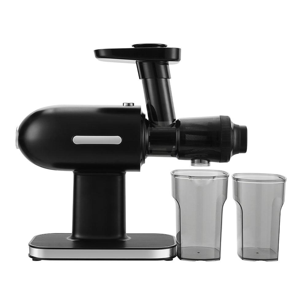 Buy Devanti Cold Press Slow Juicer Fruit Juice Extractor 160W Black discounted | Products On Sale Australia