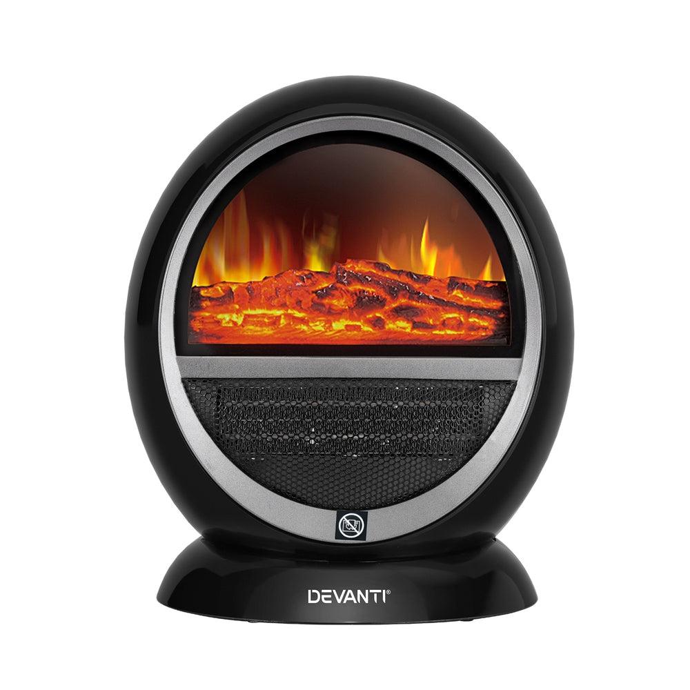 Buy Devanti Electric Fireplace Fire Heaters 1500W discounted | Products On Sale Australia