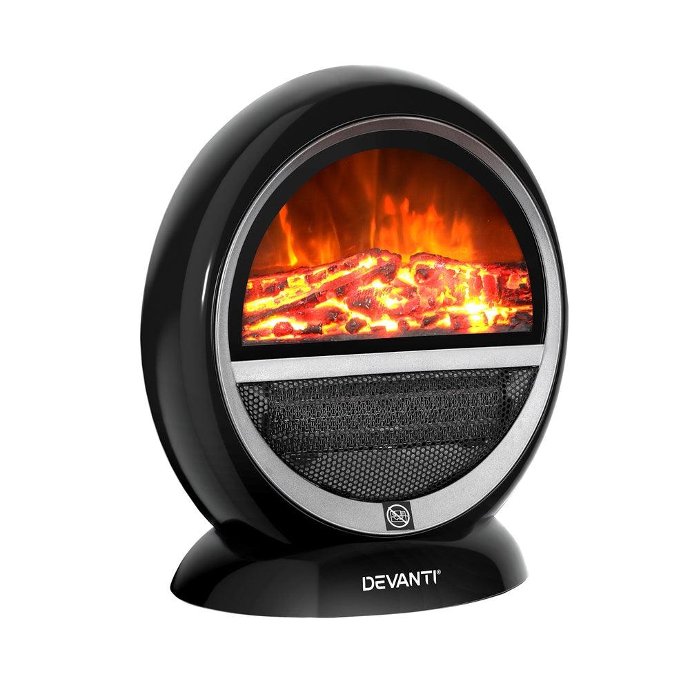 Buy Devanti Electric Fireplace Fire Heaters 1500W discounted | Products On Sale Australia