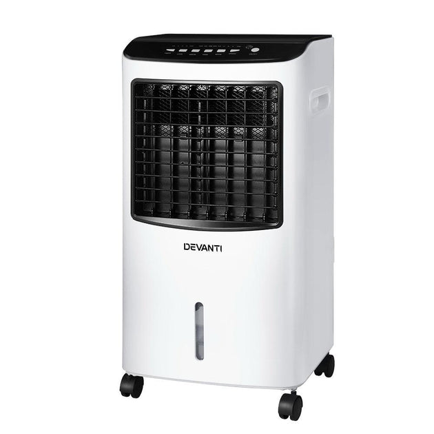 Buy Devanti Evaporative Air Cooler Conditioner 8L discounted | Products On Sale Australia