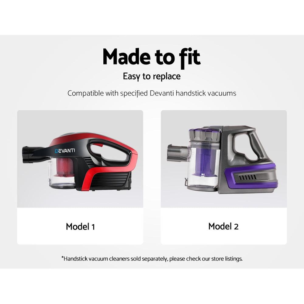 Buy Devanti Handheld Vacuum Cleaner Motorised Roller Brush Head discounted | Products On Sale Australia