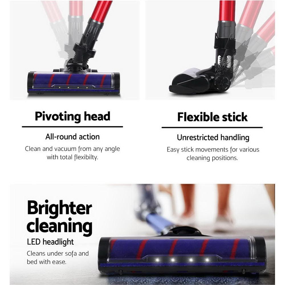 Buy Devanti Handheld Vacuum Cleaner Motorised Roller Brush Head discounted | Products On Sale Australia