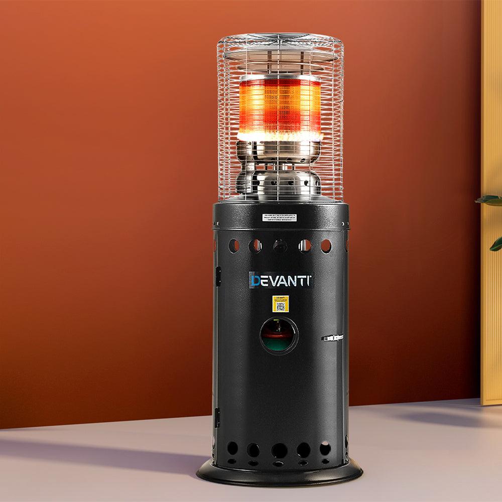 Buy Devanti Outdoor Gas Patio Heater Black discounted | Products On Sale Australia