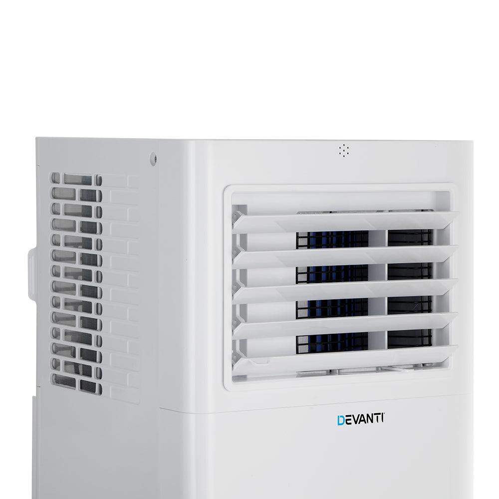 Buy Devanti Portable Air Conditioner 7000BTU Cooling Mobile Fan Cooler Dehumidifier discounted | Products On Sale Australia