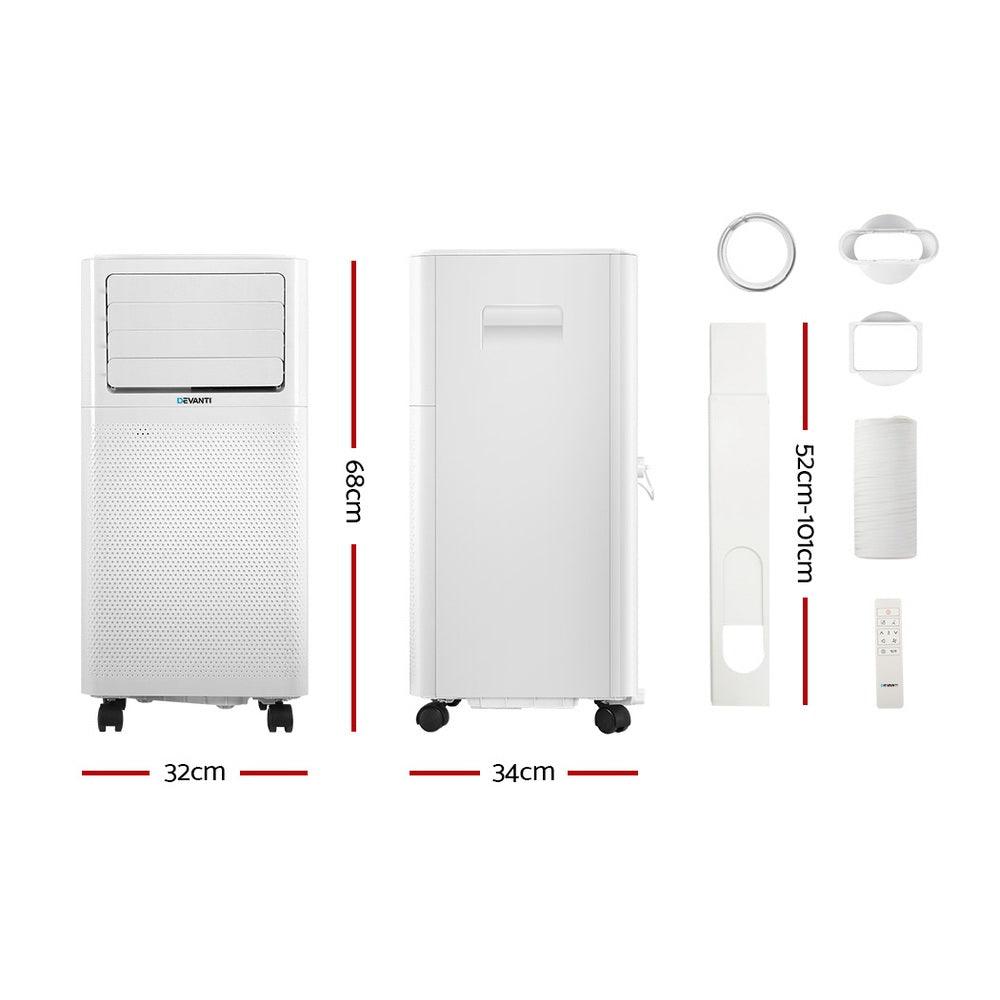 Buy Devanti Portable Air Conditioner 7000BTU discounted | Products On Sale Australia