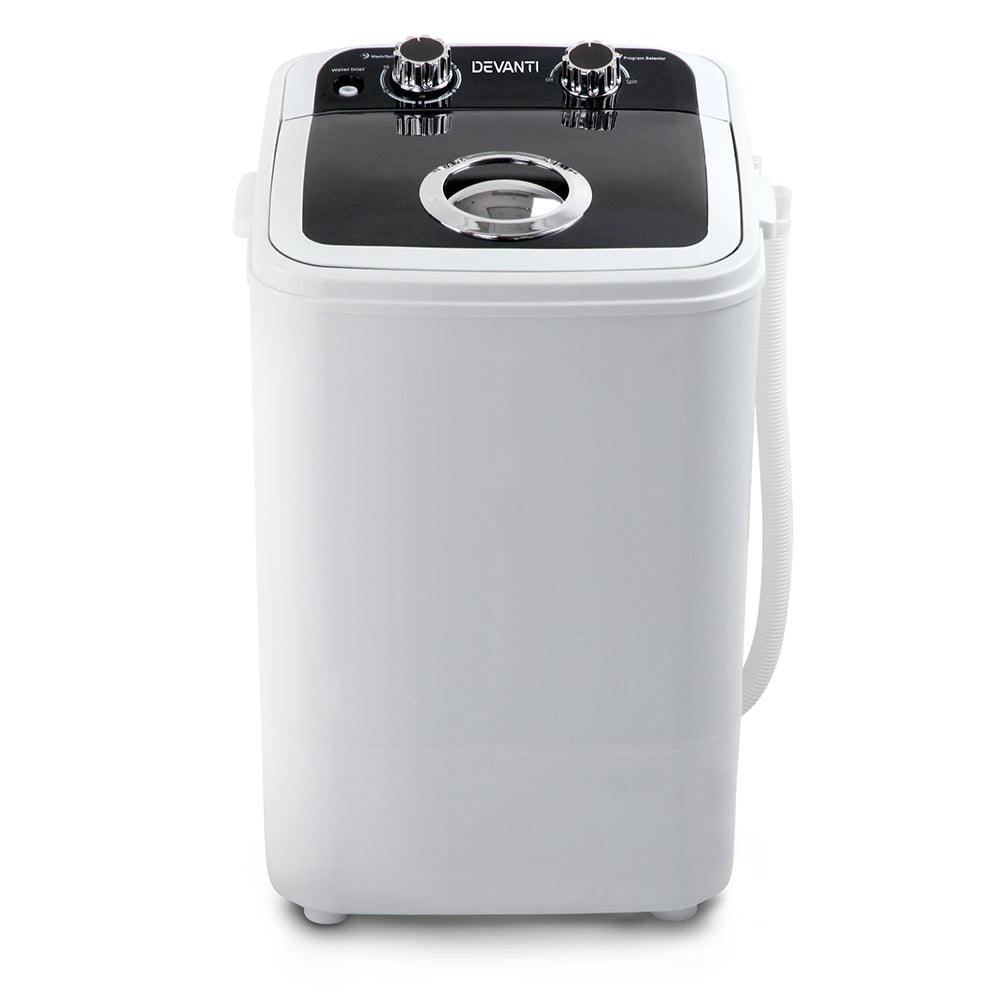 Buy Devanti Portable Washing Machine 4.6KG Black discounted | Products On Sale Australia