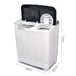 Buy Devanti Portable Washing Machine Twin Tub 5KG White discounted | Products On Sale Australia