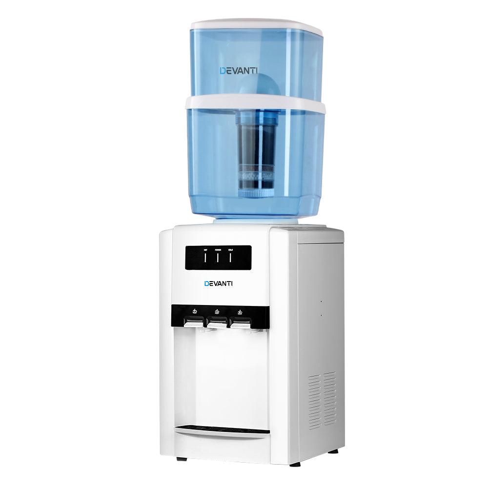 Buy Devanti Water Cooler Dispenser Bench Top 22L discounted | Products On Sale Australia