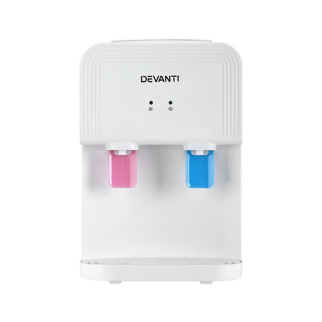 Buy Devanti Water Cooler Dispenser Bench Top White discounted | Products On Sale Australia