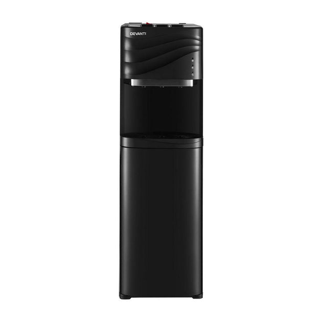 Buy Devanti Water Cooler Dispenser Bottom Load Black discounted | Products On Sale Australia