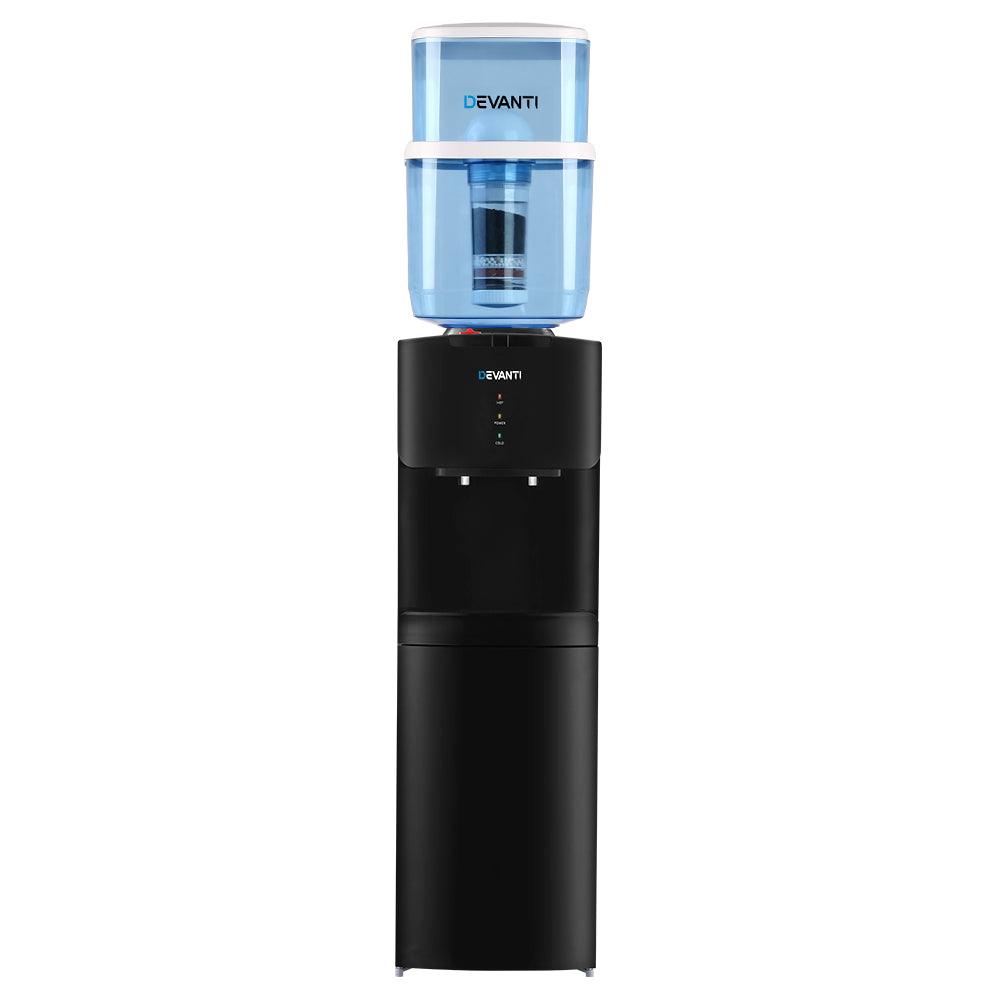 Buy Devanti Water Cooler Dispenser Stand 22L Bottle Black discounted | Products On Sale Australia