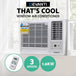 Buy Devanti Window Air Conditioner 1.6kW discounted | Products On Sale Australia