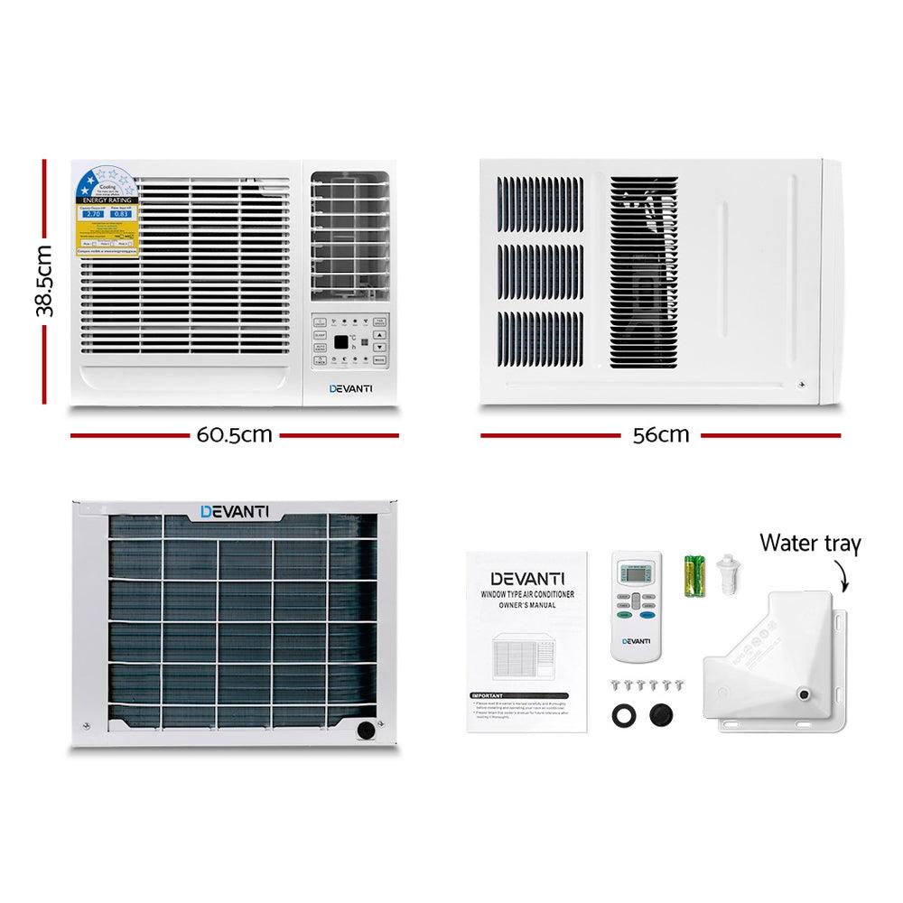 Buy Devanti Window Air Conditioner 2.7kW discounted | Products On Sale Australia