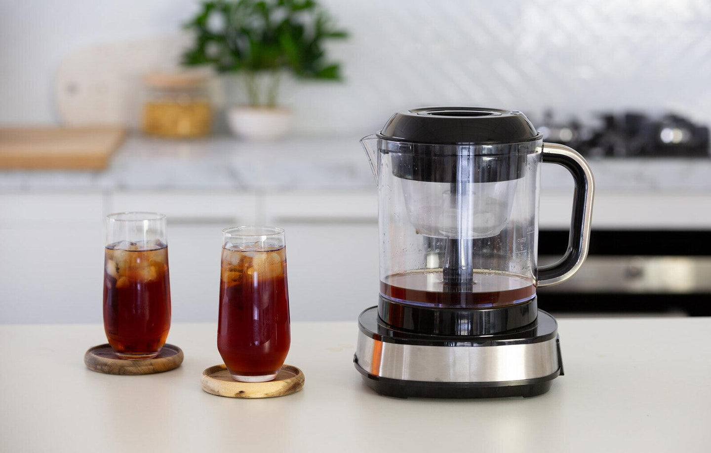 Buy Digital Cold Brew Coffee Maker w/ 4 Coffee Flavours, 1.05L Capacity discounted | Products On Sale Australia