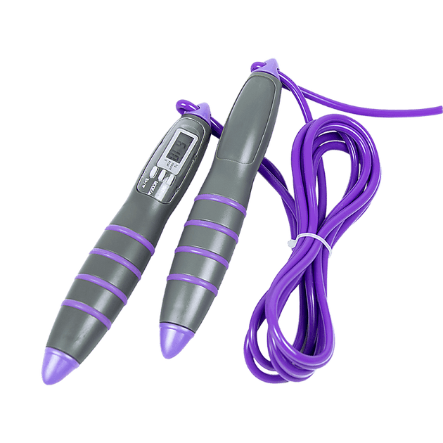 Buy Digital LCD Skipping Jumping Rope - Purple discounted | Products On Sale Australia