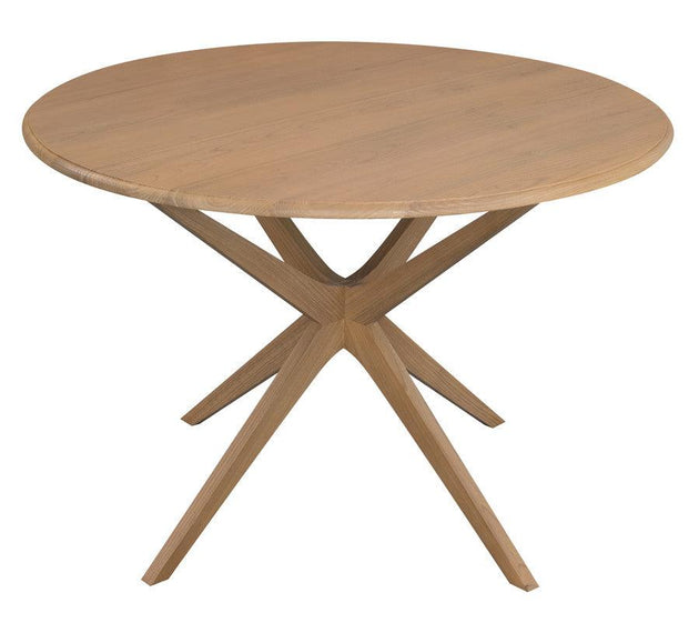 Dion Solid Oak Round Dining Table (Natural) Products On Sale Australia | Home & Garden > Home & Garden Others Category