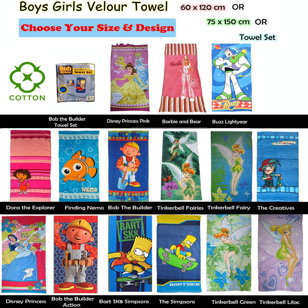 Buy Disney Kids Licensed The Creative Beach Towel discounted | Products On Sale Australia