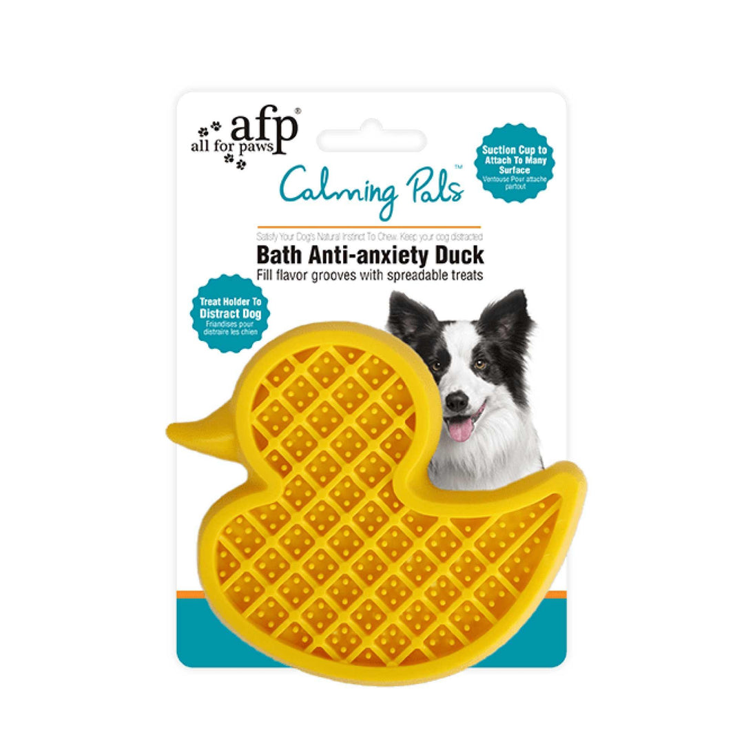 Buy Dog Bath Time Calming Lick Mat - Suction Duck - Food Treat Feeder discounted | Products On Sale Australia