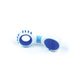 Buy Dog Dental Rattle - Blue Puppy Teething + Cleaning Gums Rubber Ridges Chew discounted | Products On Sale Australia