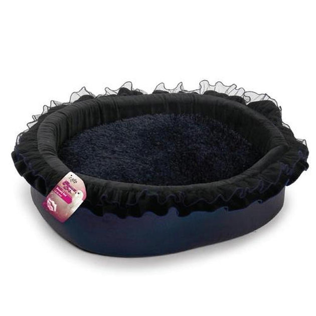 Buy Dog Dreamy Bed - Soft Night Blue 43x30x16cm Glamour Cushion discounted | Products On Sale Australia