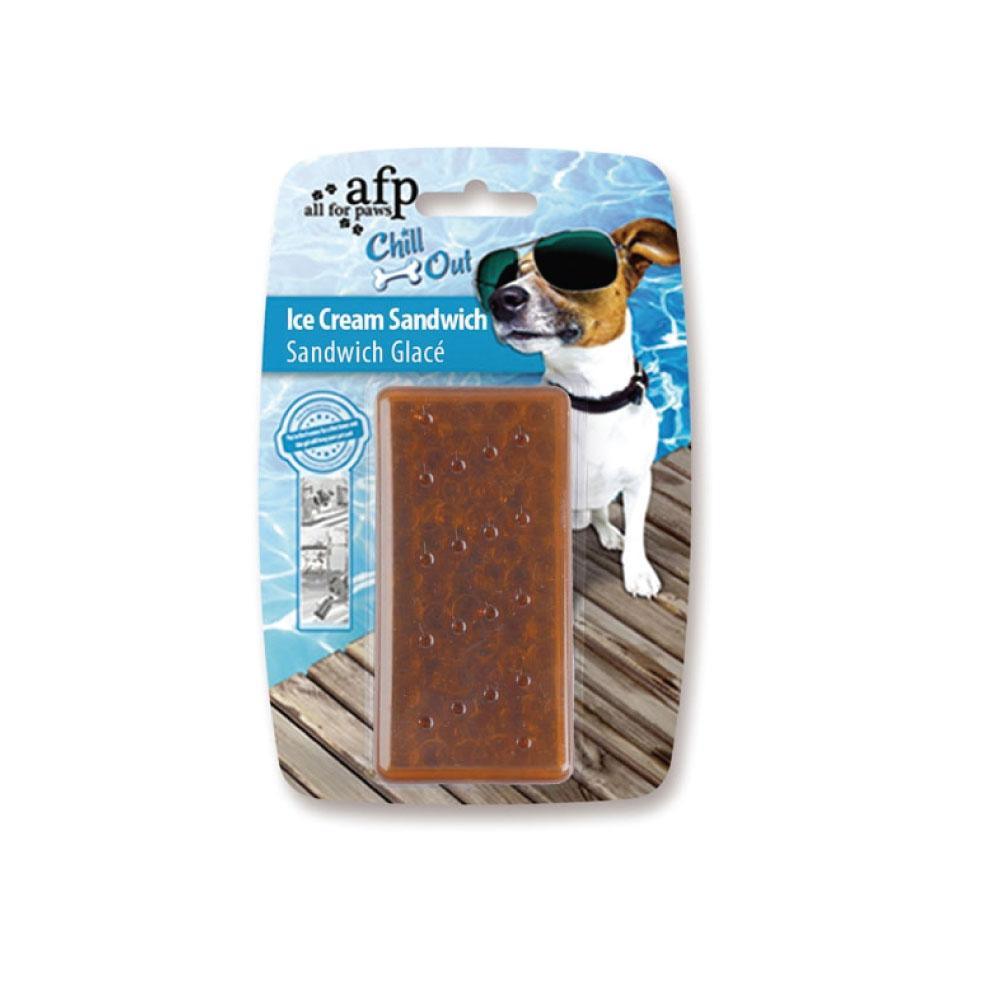 Buy Dog Gel Freezable Chew - Ice Cream Sandwich Cooling Biting Toy AFP discounted | Products On Sale Australia