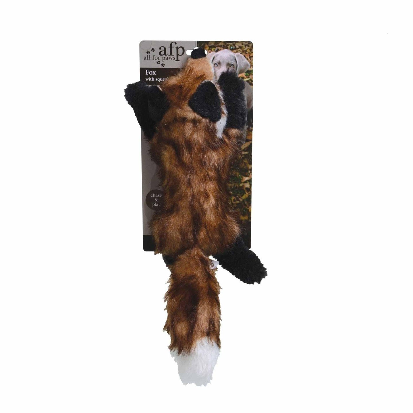 Buy Dog Plush Toy - Fox Squeaky Interactive Large Life Like Pet Puppy Play discounted | Products On Sale Australia