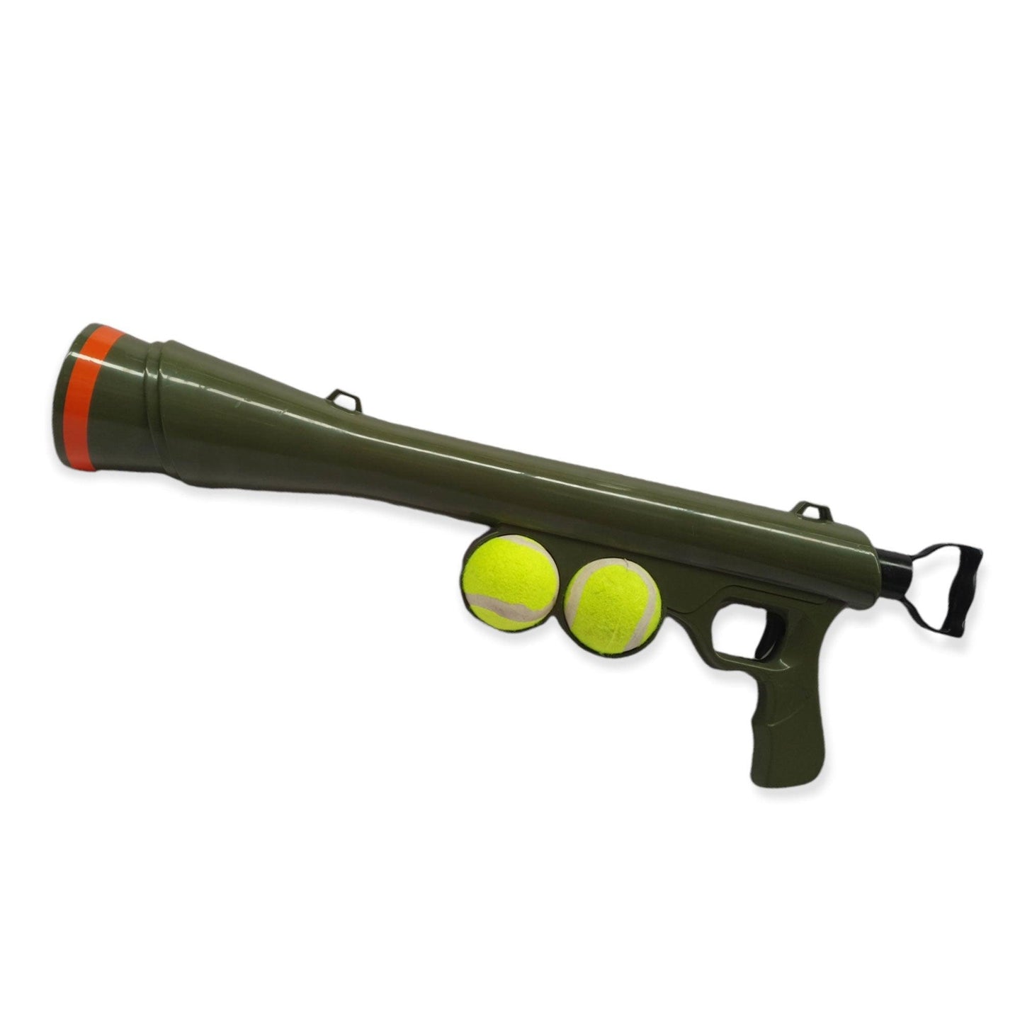 Buy Dog Tennis Ball Launcher Gun - Pet Puppy Outdoors Exercise Fun Play discounted | Products On Sale Australia