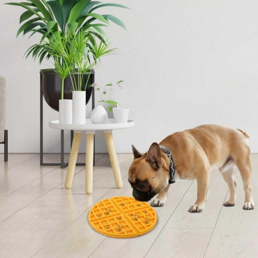 Buy Dog Woofle Lick Mat - Food and Treat Sticky Slow Feeder Pad - Calming Toy discounted | Products On Sale Australia