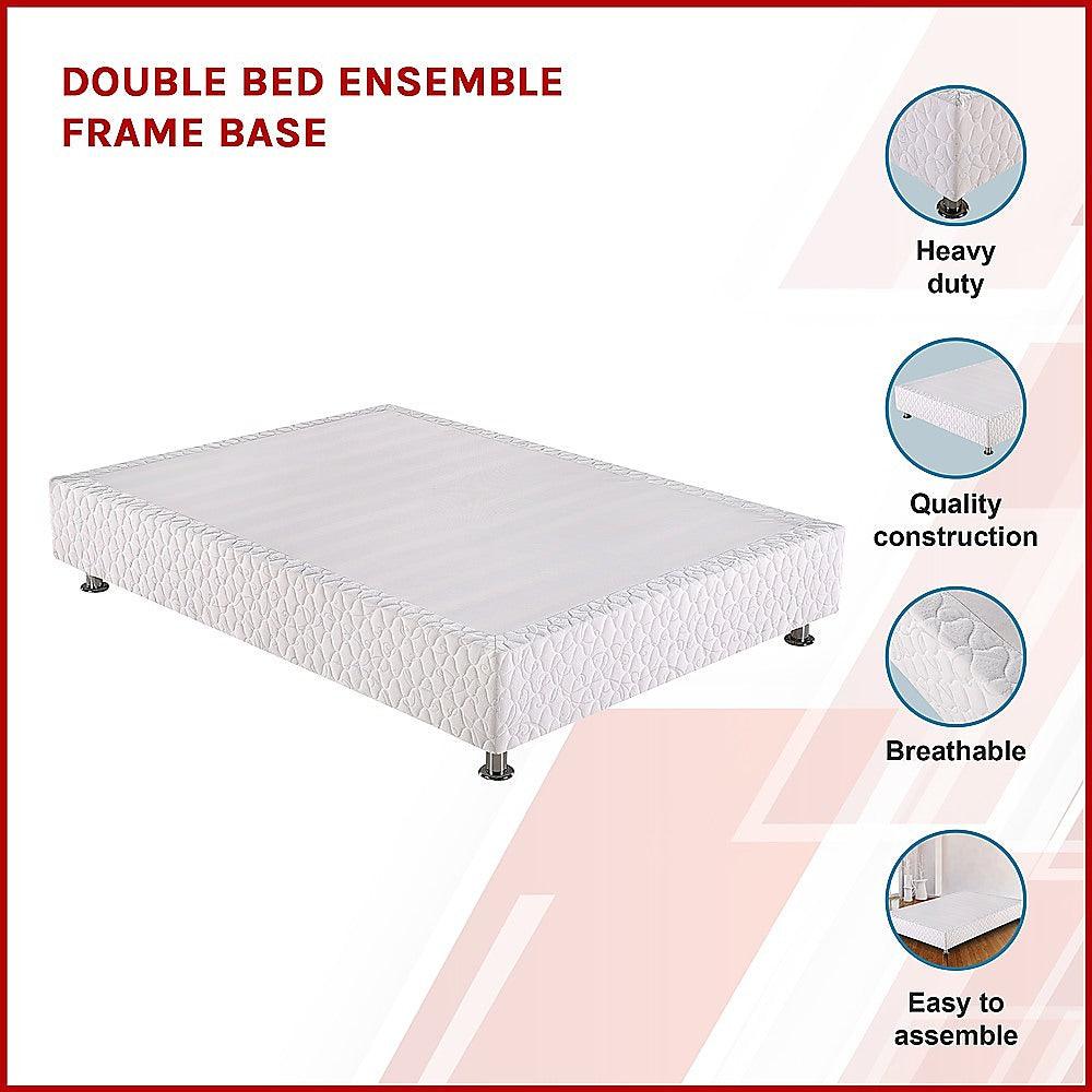 Buy Double Bed Ensemble Frame Base discounted | Products On Sale Australia