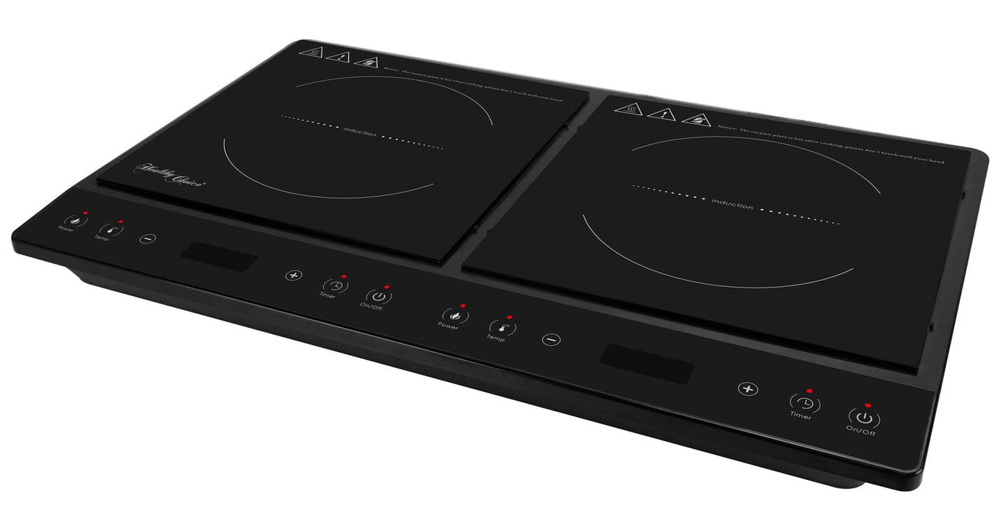 Buy Double Induction Cooker w/ 2 Plates, 240C, 1000- 1400W discounted | Products On Sale Australia