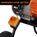 Buy Ducar 7hp Wood Chipper Shredder Mulcher Grinder Petrol Orange discounted | Products On Sale Australia