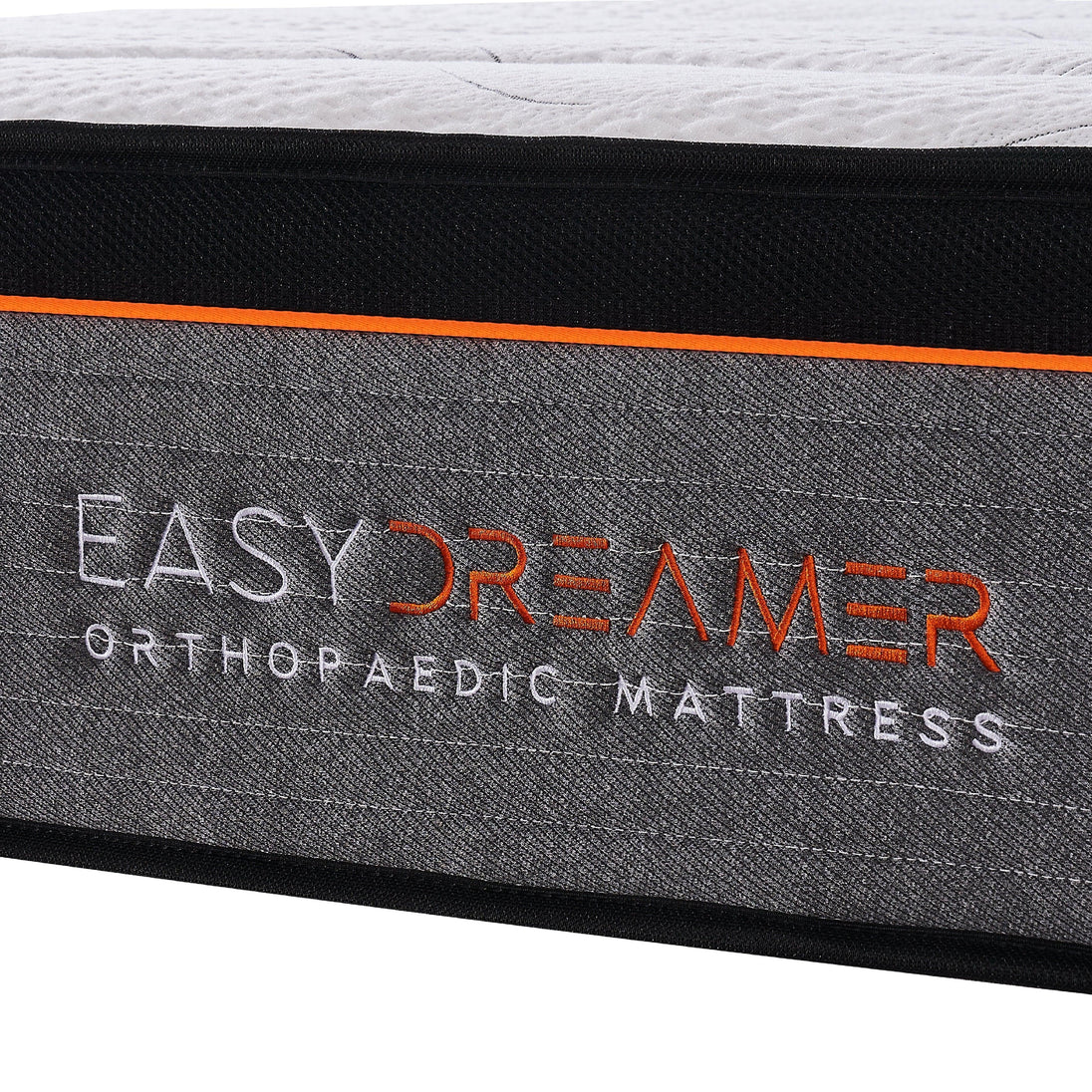 Buy EasyDreamer Orthopaedic Euro Top Pocket Spring Single Mattress discounted | Products On Sale Australia