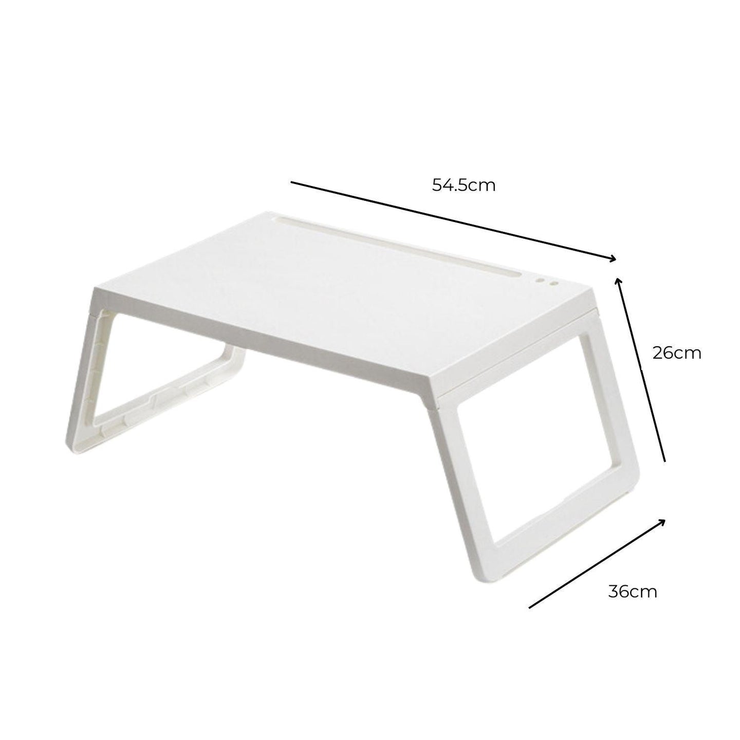 Buy EKKIO Multifunction Laptop Bed Desk (White) discounted | Products On Sale Australia