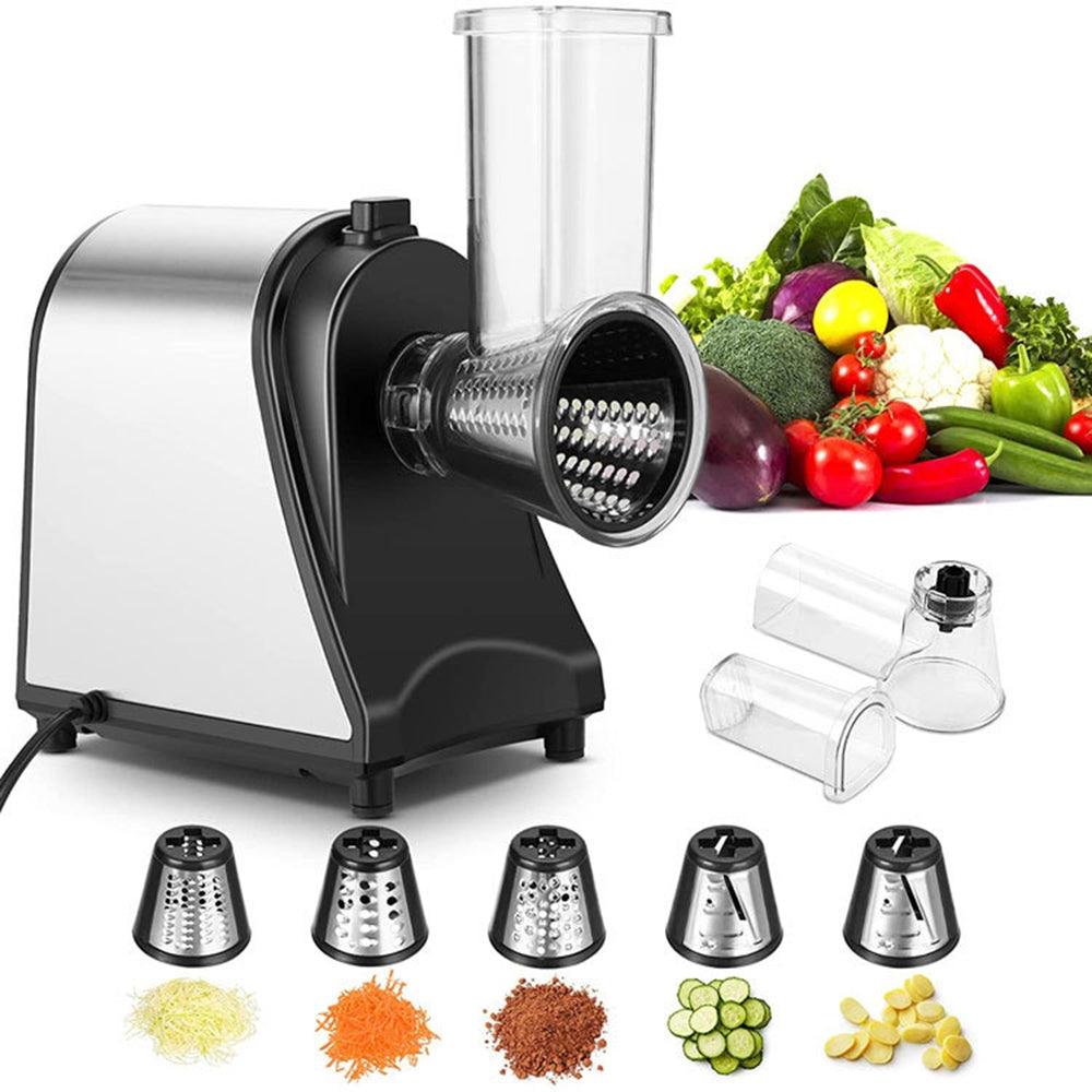 Buy Electric Grater Vegetable Food Rotary Drum Grater Chopper Slicer discounted | Products On Sale Australia