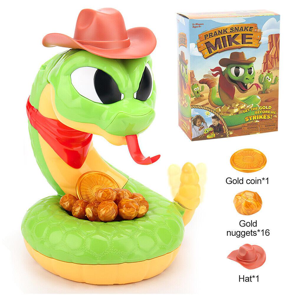 Buy Electric Rattlesnake Toys Gold Digger Board Game Rattle Snake Pop-up Party Games discounted | Products On Sale Australia
