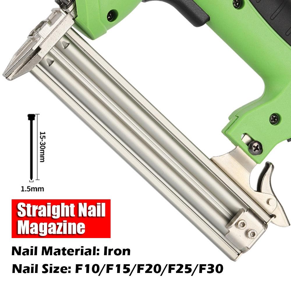 Buy Electric Staple Gun Straight Nail Nailer Framing Heavy Duty Woodworking Stapler discounted | Products On Sale Australia