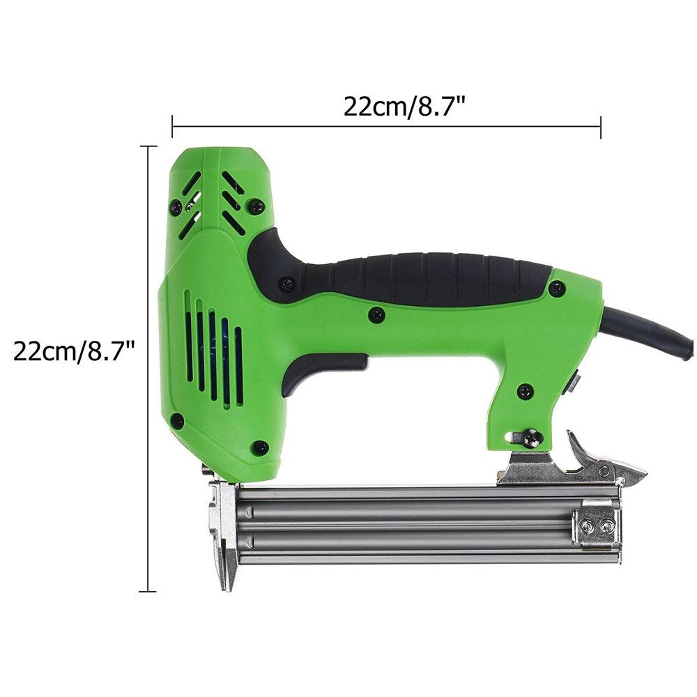 Buy Electric Staple Gun Straight Nail Nailer Framing Heavy Duty Woodworking Stapler discounted | Products On Sale Australia