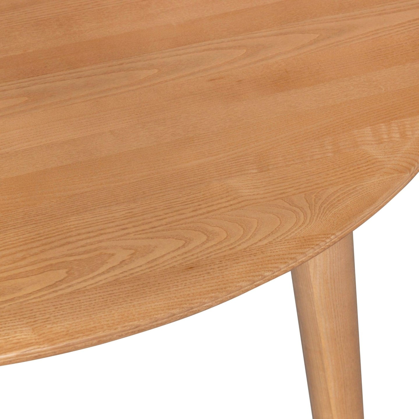 Buy Emilio 120cm Round Dining Table Scandinavian Style Solid Ash Wood Oak discounted | Products On Sale Australia