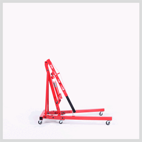 Buy Engine Crane 2 Ton Hydraulic Hoist Folding Shop Mobile Lifter Workshop Lift discounted | Products On Sale Australia